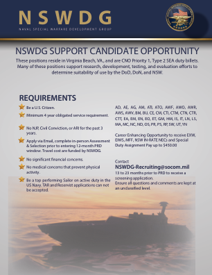 NSWDG 支持候选人机会 - MyNavyHR