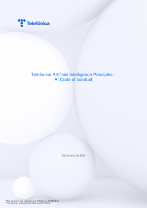 Telefonica 人工智能原则：AI 准则...