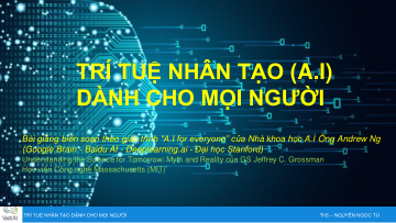 适合所有人的人工智能 (A.I)