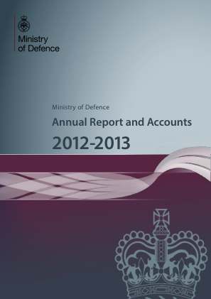 国防部 2012-13 年度报告和账目