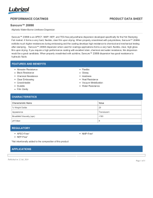 Sancure™ 20898-PDS