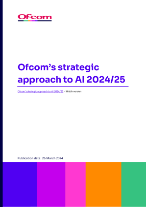 Ofcom 的 AI 战略方针 2024/25