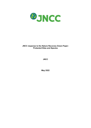 JNCC 对自然恢复绿皮书的回应